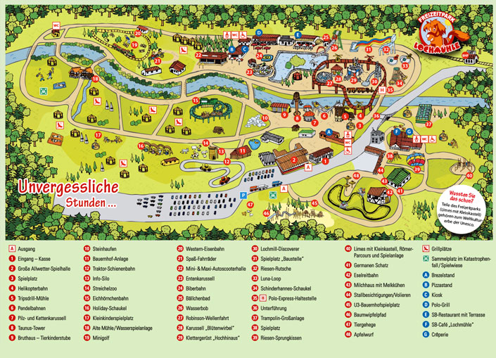 Lochmühle Parkplan